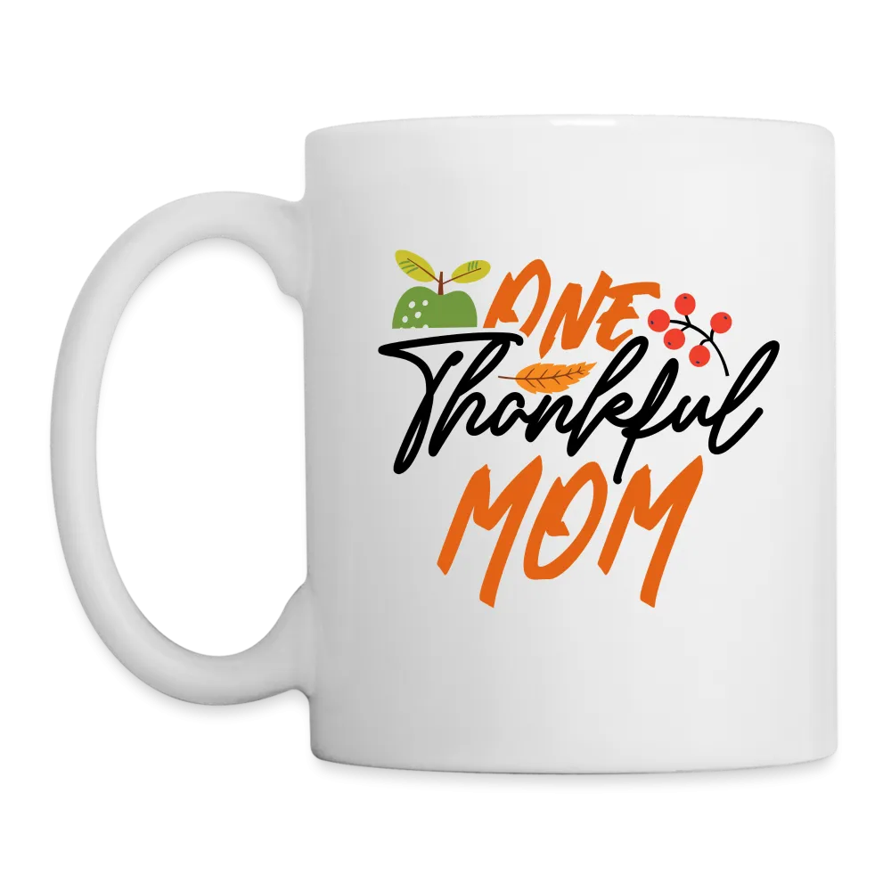 One Thankful Mom Mug