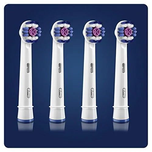 Oral-B 3D White Toothbrush Heads Pack of 4