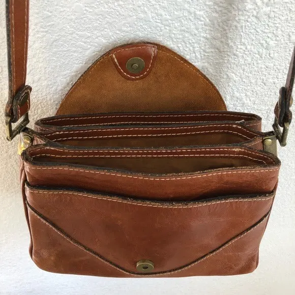 Patricia Nash Leather Alimena Crossbody Bag