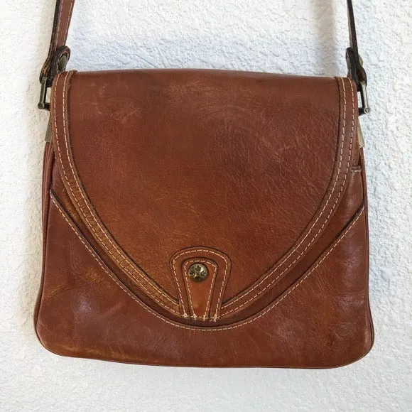 Patricia Nash Leather Alimena Crossbody Bag