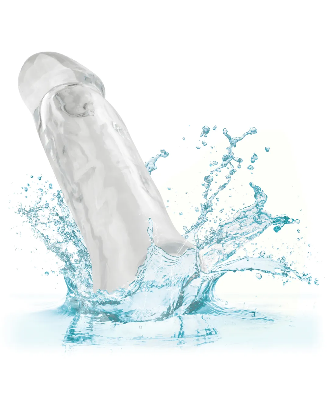 Performance Maxx 6.5 Inch Clear Penis Extension with Ball Strap