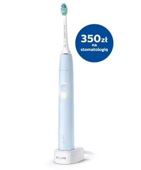 Philips 4300 Series Built-In Pressure Sensor Sonic Electric Toothbrush