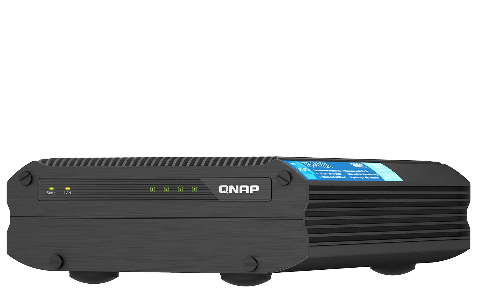 Qnap Ts-I410x - Nas Server - 4 Bays - Sata 6Gb/S - Raid Raid 0, 1, 5, 6, 10, Jbod - Ram 8 Gb - 10 Gigabit Ethernet - Isc