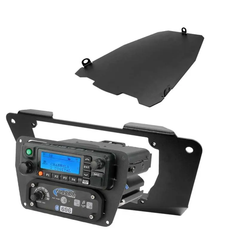 Rugged Radios Can-Am Maverick Commander Multi-Mount Kit for Rugged Radios UTV Radios and Intercoms - Kenwood TK7360