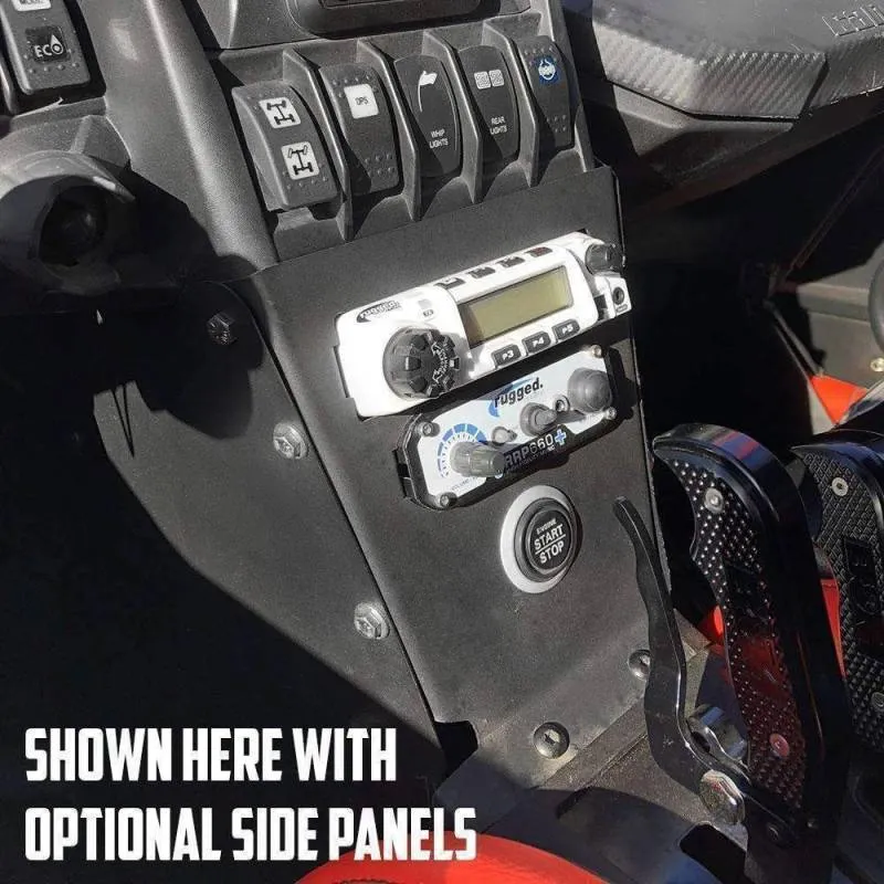 Rugged Radios Can-Am X3 Side Panels - Black