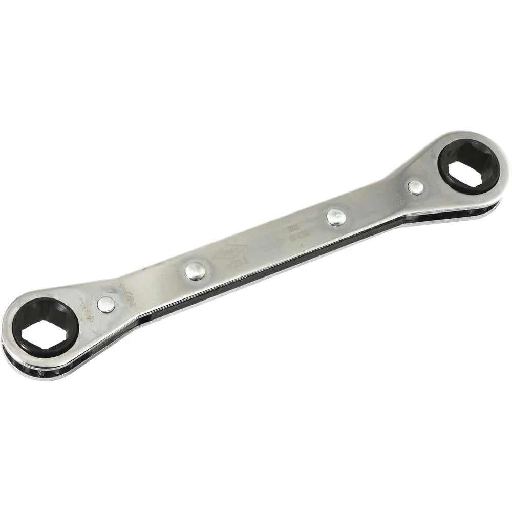 SAE Flat Ratcheting Box End Wrenches - 6 Point