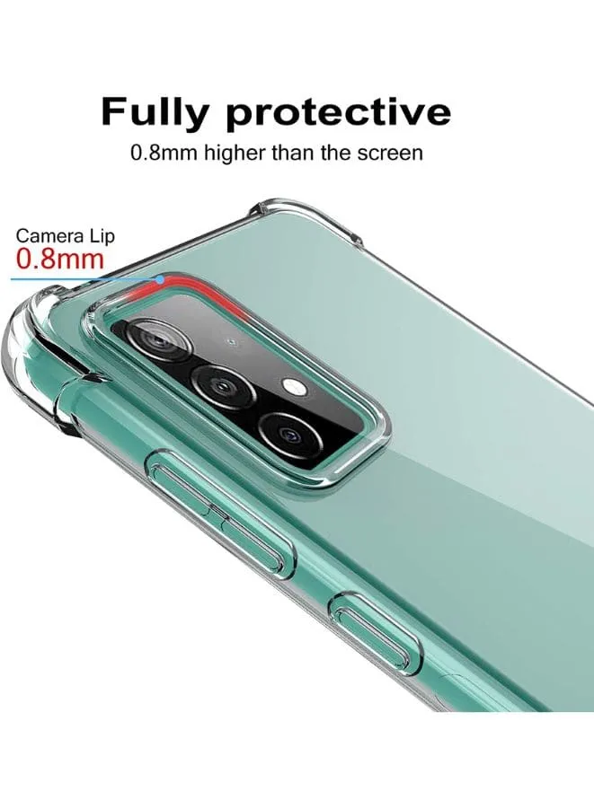 Samsung Galaxy A52 5G 4G, Premium Soft and Flexible TPU [Scratch-Resistant] Phone Case for Samsung Galaxy A52, Crystal Clear