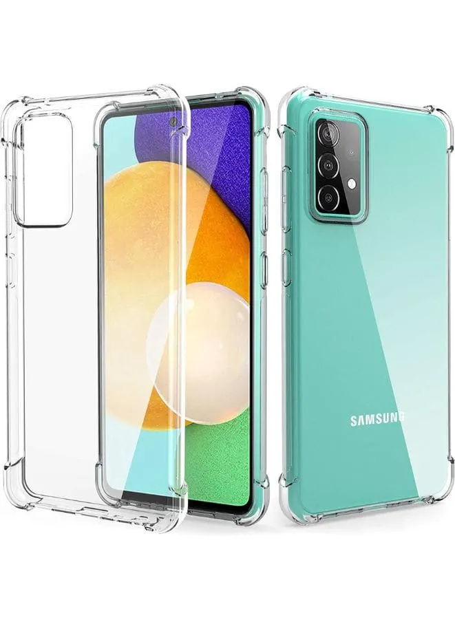 Samsung Galaxy A52 5G 4G, Premium Soft and Flexible TPU [Scratch-Resistant] Phone Case for Samsung Galaxy A52, Crystal Clear