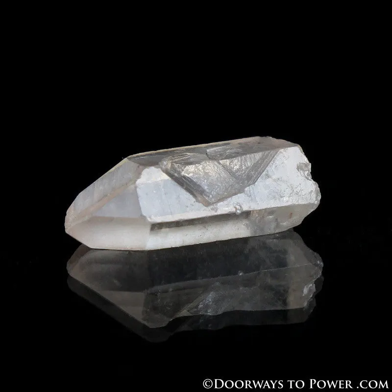 Satyaloka Clear Azeztulite Quartz Crystal Point - Record Keeper