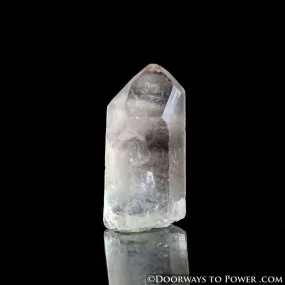 Satyaloka Clear Azeztulite Quartz Crystal Point - Record Keeper