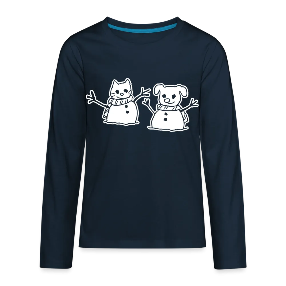 Snowfriends Kids' Premium Long Sleeve T-Shirt