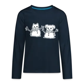 Snowfriends Kids' Premium Long Sleeve T-Shirt