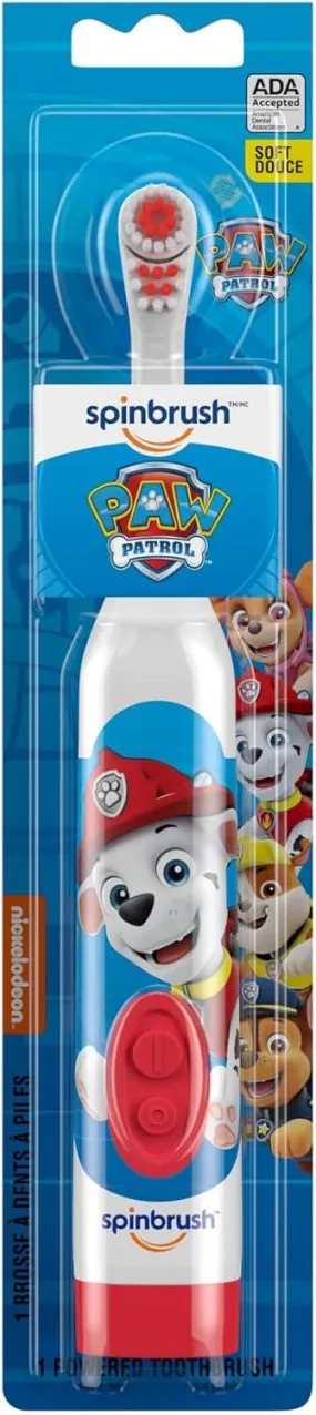 Spinbrush PAW Patrol Kid’s Electric Battery Toothbrush, Soft, 1 count - Marshall