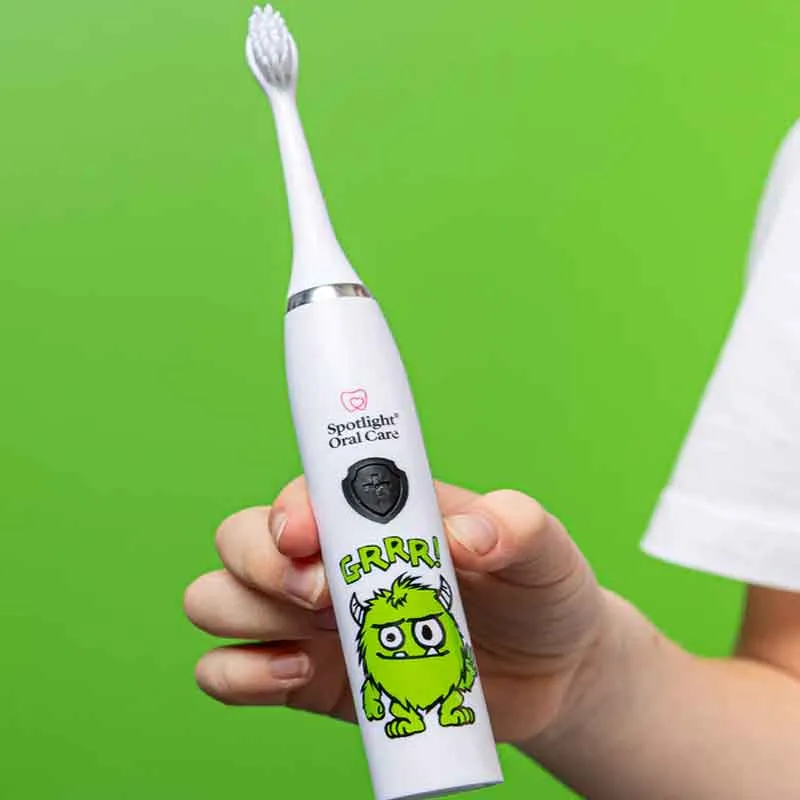 Spotlight Oral Care Electric Toothbrush for Kids - Monster