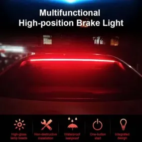 Super Bright Red Flowing Flashing Car