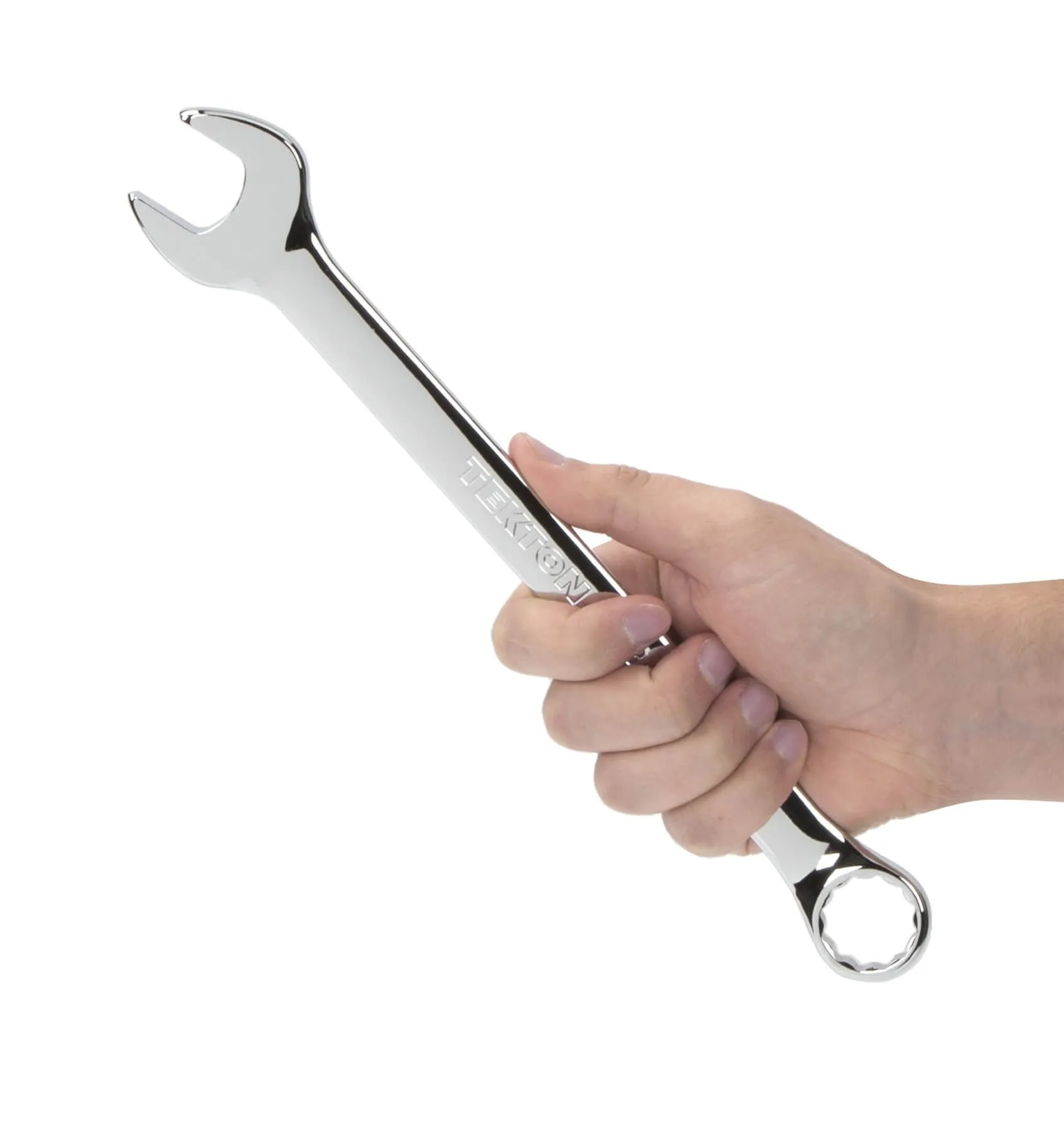 TEKTON 18287 Polished Combination Wrench, 17 mm