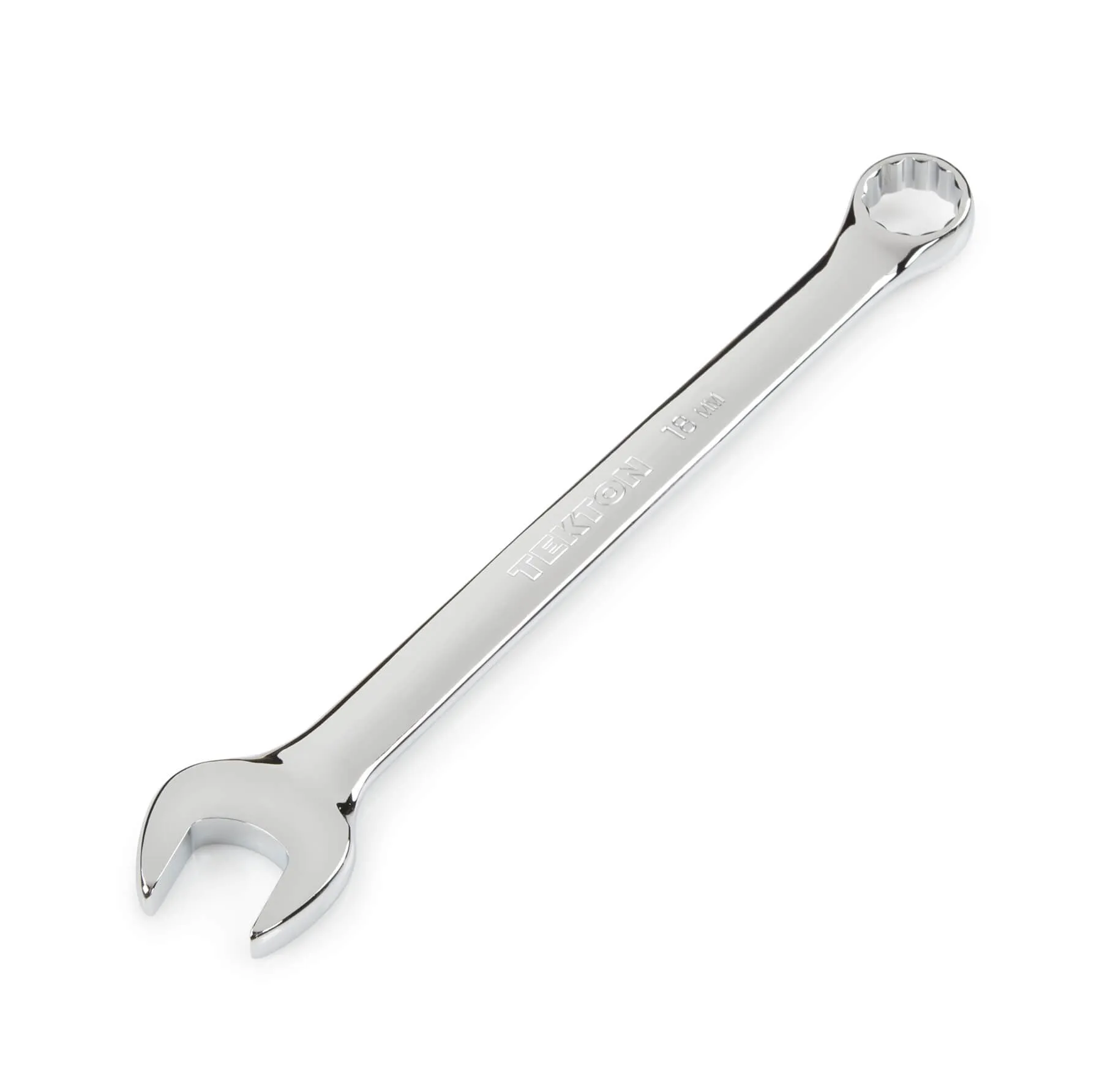 TEKTON 18287 Polished Combination Wrench, 17 mm