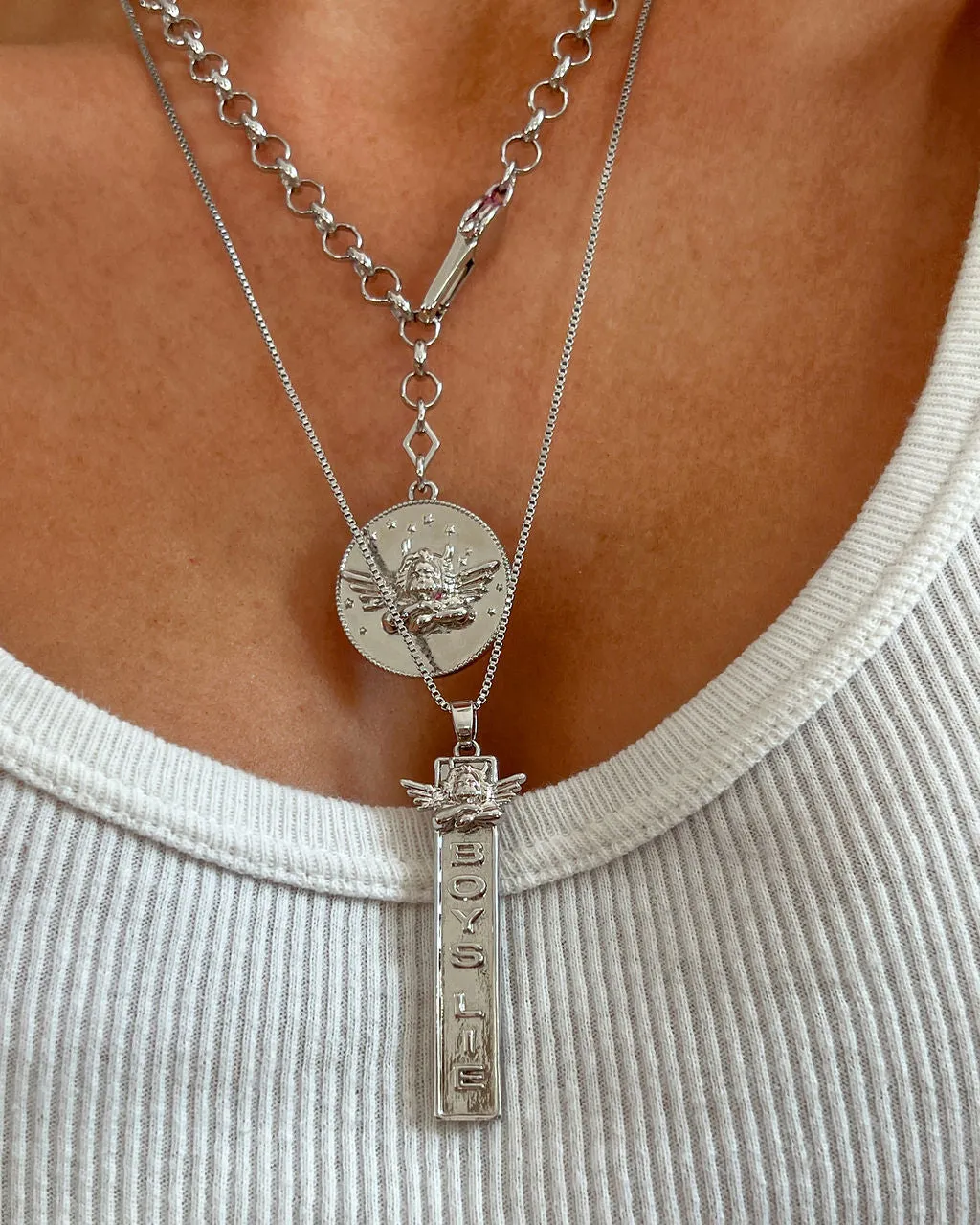 The Suzi Angel Necklace