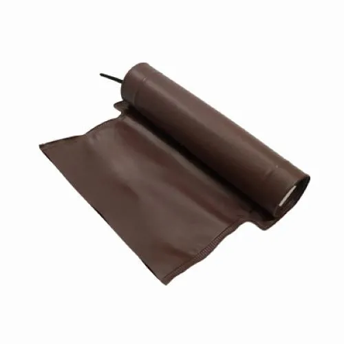 Thermwell DE46BR 46" Brown Roll Out / Roll Up Automatic Downspout Extenders - Quantity of 12