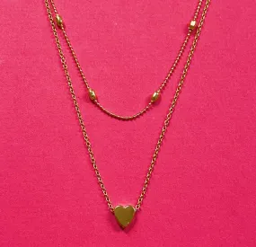 Tiny Heart Pendant Necklace