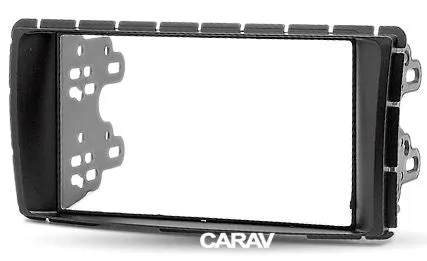 TOYOTA Hilux, Fortuner, SW4 2011-2015 Double Din Trimplate