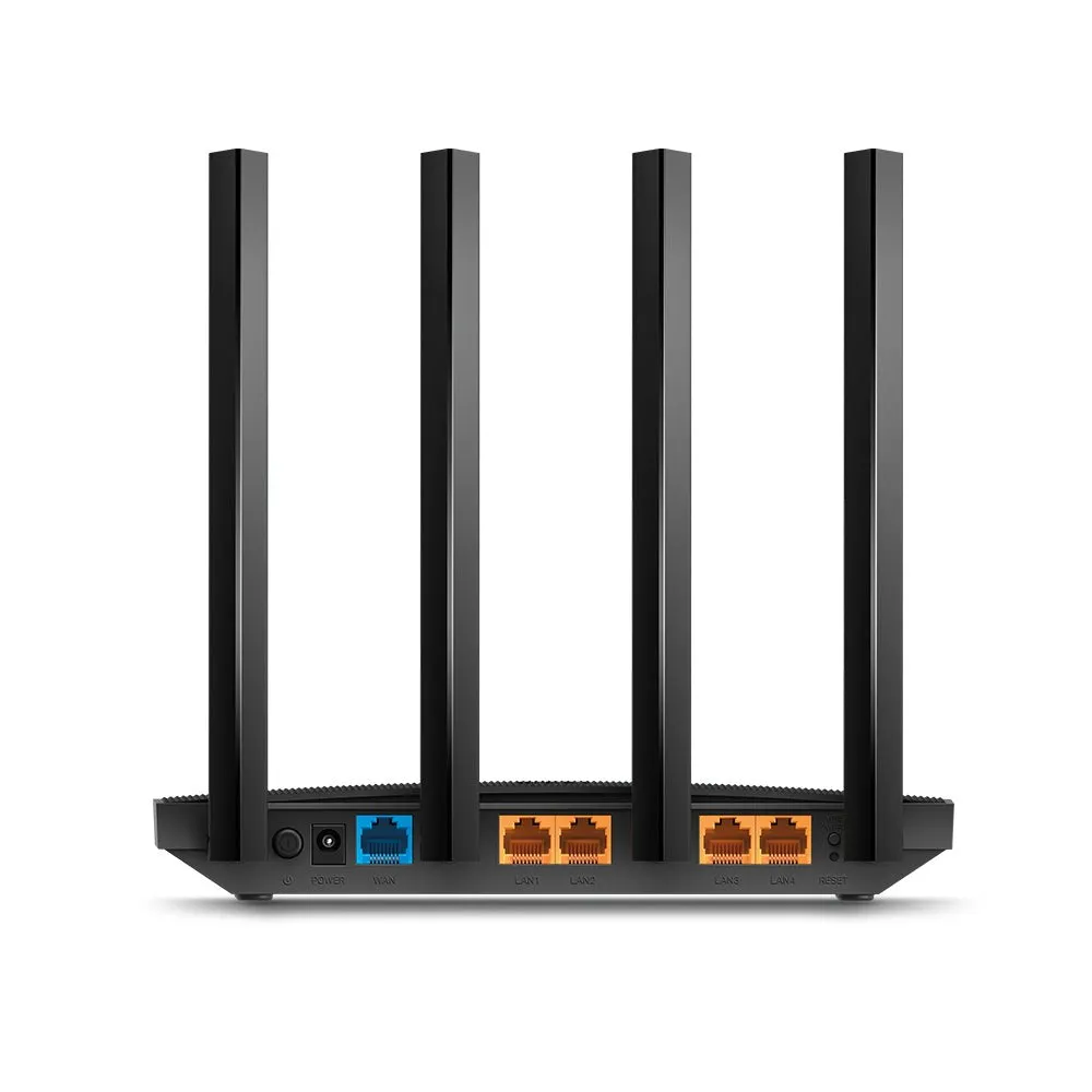 TP-Link Archer C80 AC1900 Dual Band Gigabit MU-MIMO Wi-Fi Router with 1300Mbps at 5GHz, 600Mbps at 2.4GHz 802.11ac Wave2, 4 Gigabit LAN Ports, Access Point Mode, IPv6 Ready, Beamforming, OneMesh, IPTV, Cloud Supported