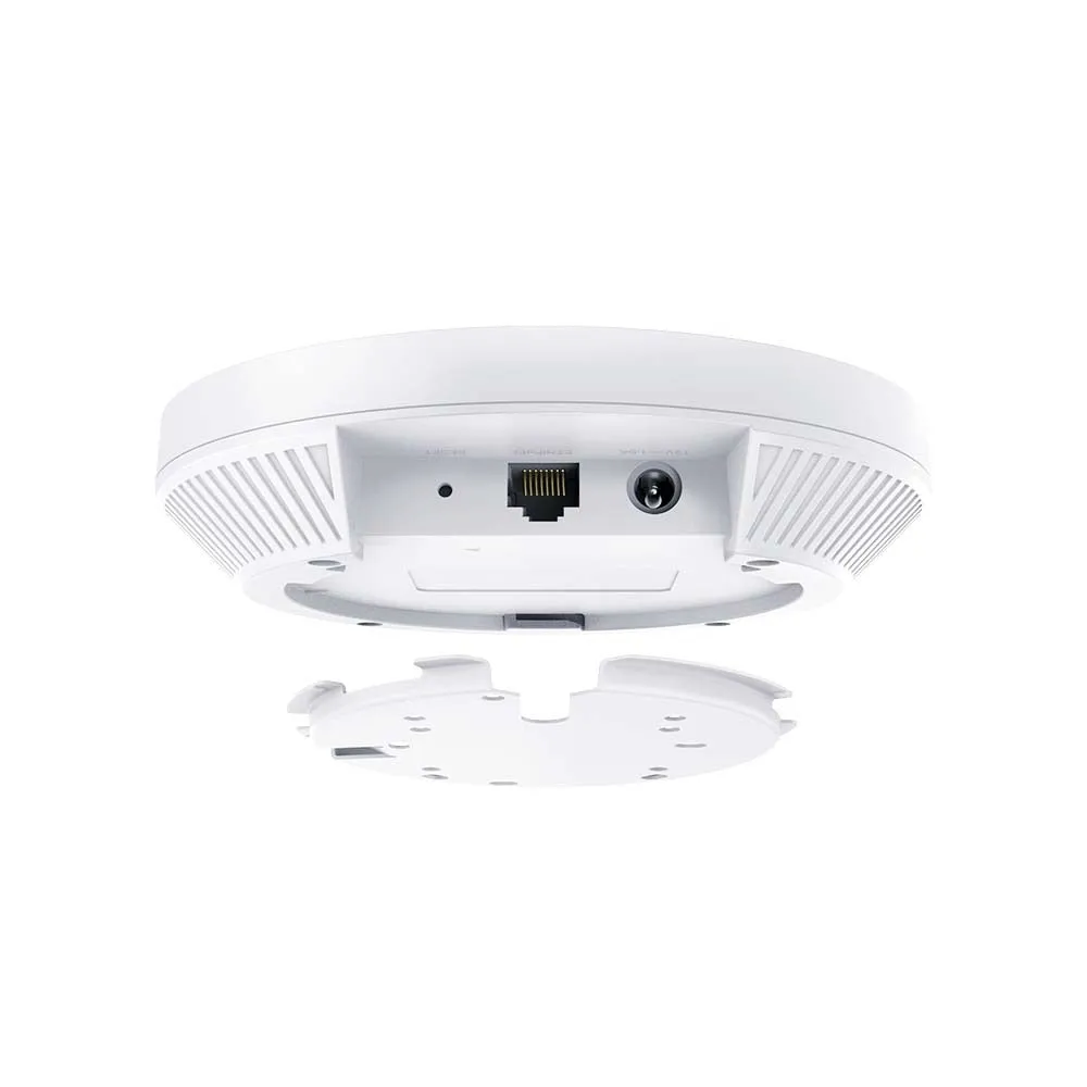 TP-Link Omada AX1800 WiFi 6 Dual Band Wireless Ceiling Mount Access Point PoE  Powered, Max 1775Mbps Speeds, Gigabit Ethernet Port, Seamless Roaming and Centralized Cloud Management for Network and Internet  - EAP613