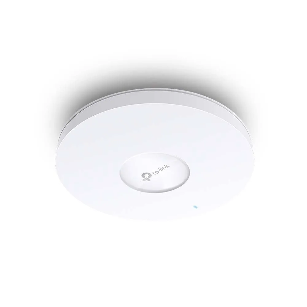 TP-Link Omada AX1800 WiFi 6 Dual Band Wireless Ceiling Mount Access Point PoE  Powered, Max 1775Mbps Speeds, Gigabit Ethernet Port, Seamless Roaming and Centralized Cloud Management for Network and Internet  - EAP613