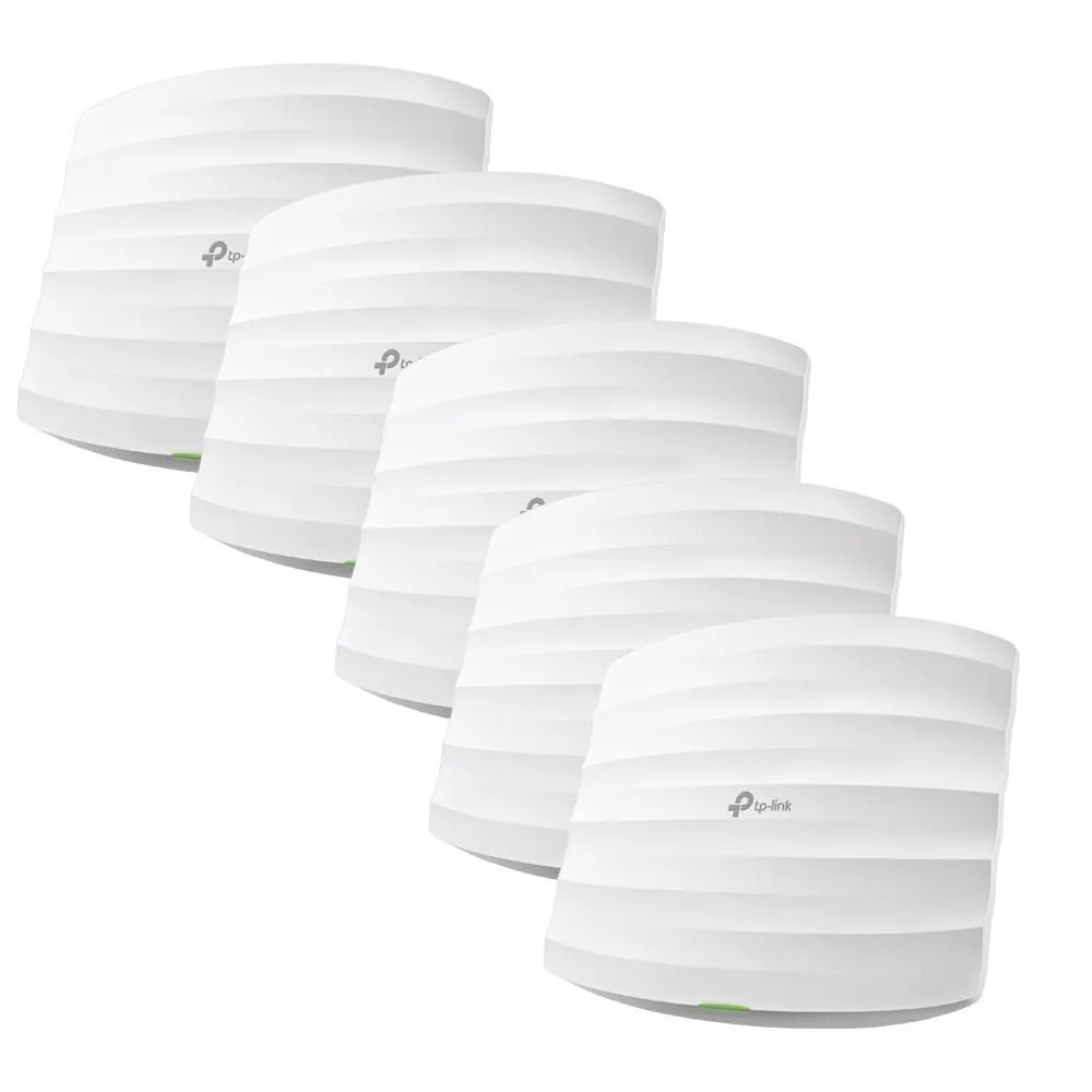 Tp-Link Omada Eap245(5-Pack) Wireless Access Point 1750 Mbit/S White Power Over Ethernet (Poe)