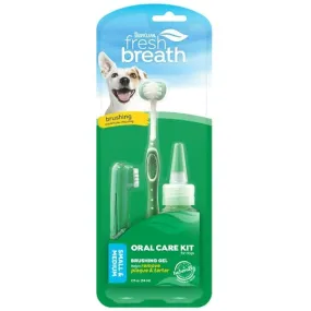 Tropiclean Fresh Breath Oral Care Kit For Dogs; Small/Medium Dogs