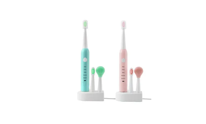 Two-in-One Cleansing Brush & Toothbrush