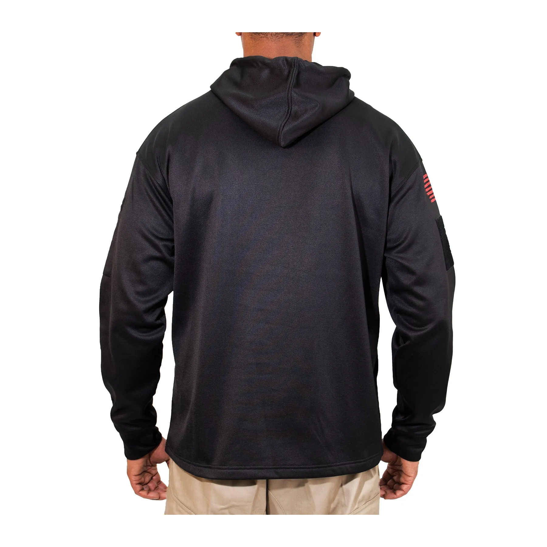 US Flag / RED Concealed Carry Hooded Sweatshirts