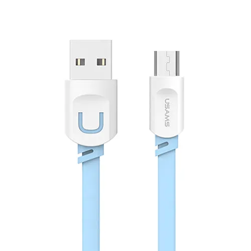 USAMS Micro Usb cable original data cable 1m Mobile Phone Accessories microusb Cables for samsung xiaomi Mobile Phone Cables