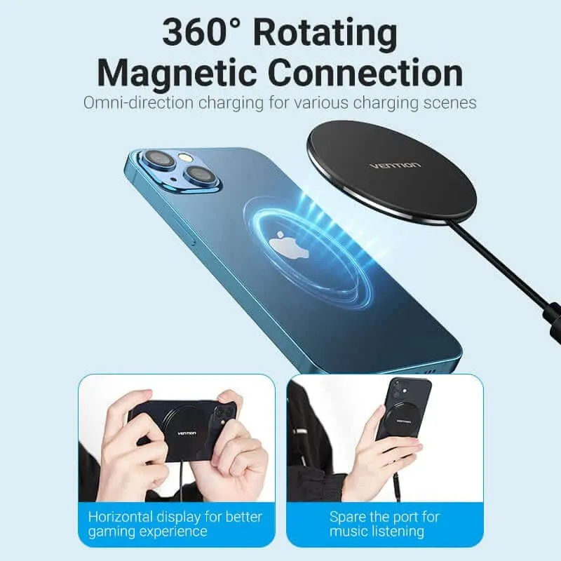 Vention Magnetic Wireless Charger 15W