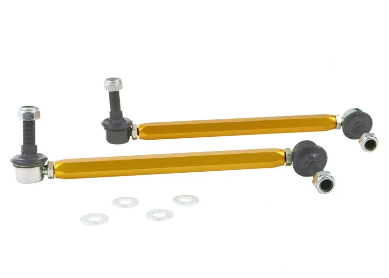 Whiteline Sway Bar End Link Kit Jeep Wrangler (2017-2023) [290-315mm/ 12mm Ball Stud] Front - KLC180-295