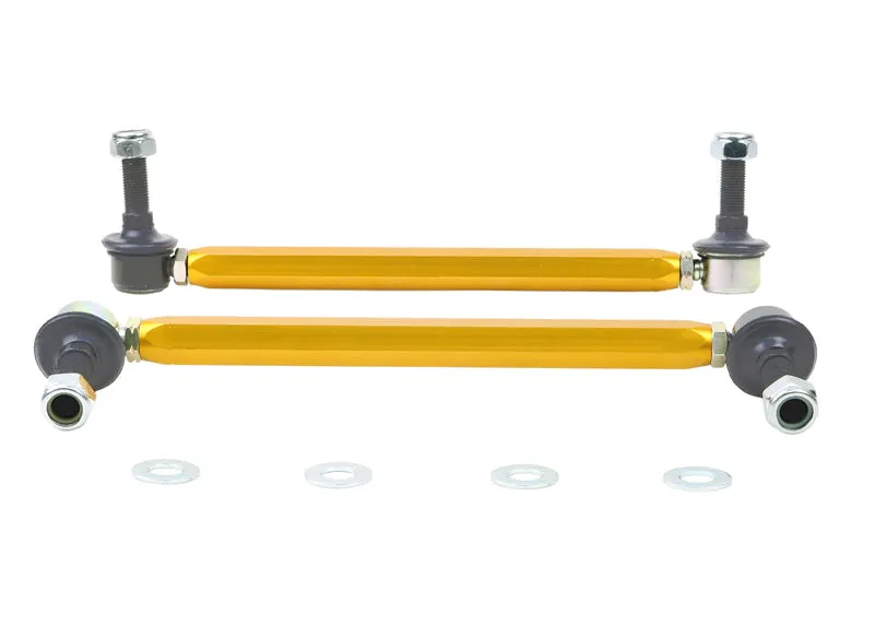 Whiteline Sway Bar End Link Kit Jeep Wrangler (2017-2023) [290-315mm/ 12mm Ball Stud] Front - KLC180-295