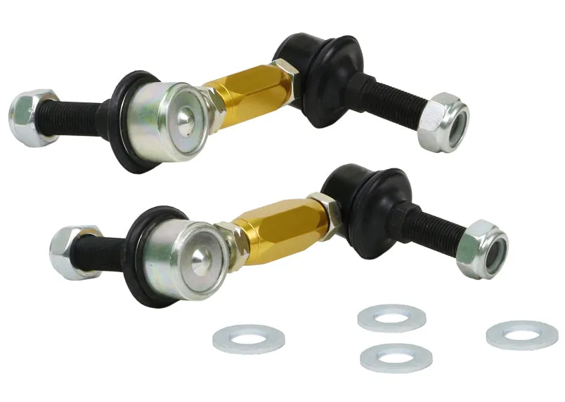 Whiteline Sway Bar End Link Kit Nissan Patrol (2010-2023) 90-115mm/ 12mm Ball Stud - KLC180-090