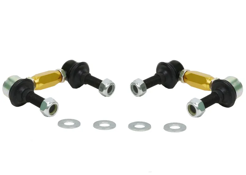 Whiteline Sway Bar End Link Kit Nissan Patrol (2010-2023) 90-115mm/ 12mm Ball Stud - KLC180-090