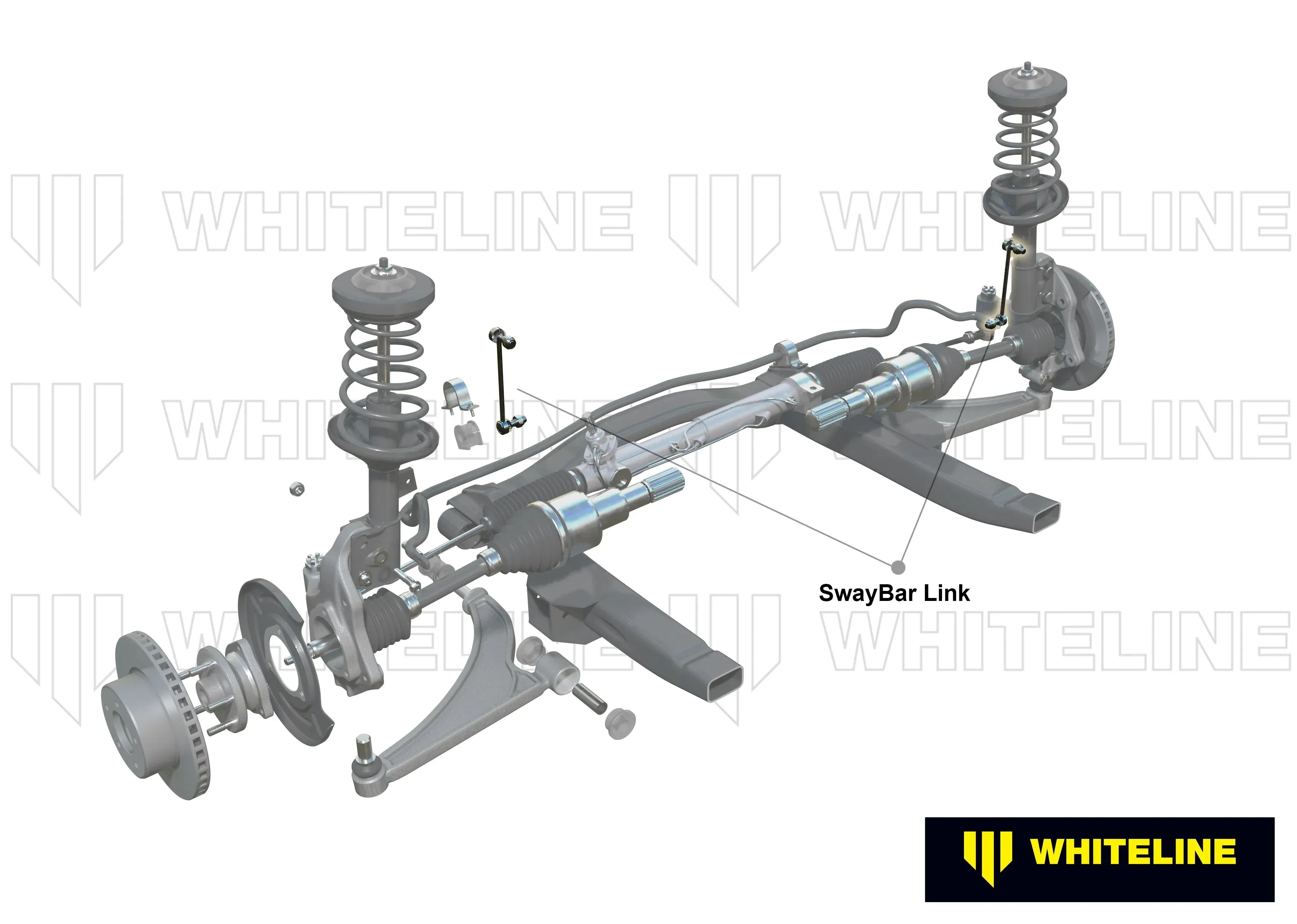 Whiteline Sway Bar End Link Kit Suzuki Swift EZ (2005-2011) [290-315mm/ 10mm Ball Stud] Front - KLC140-295