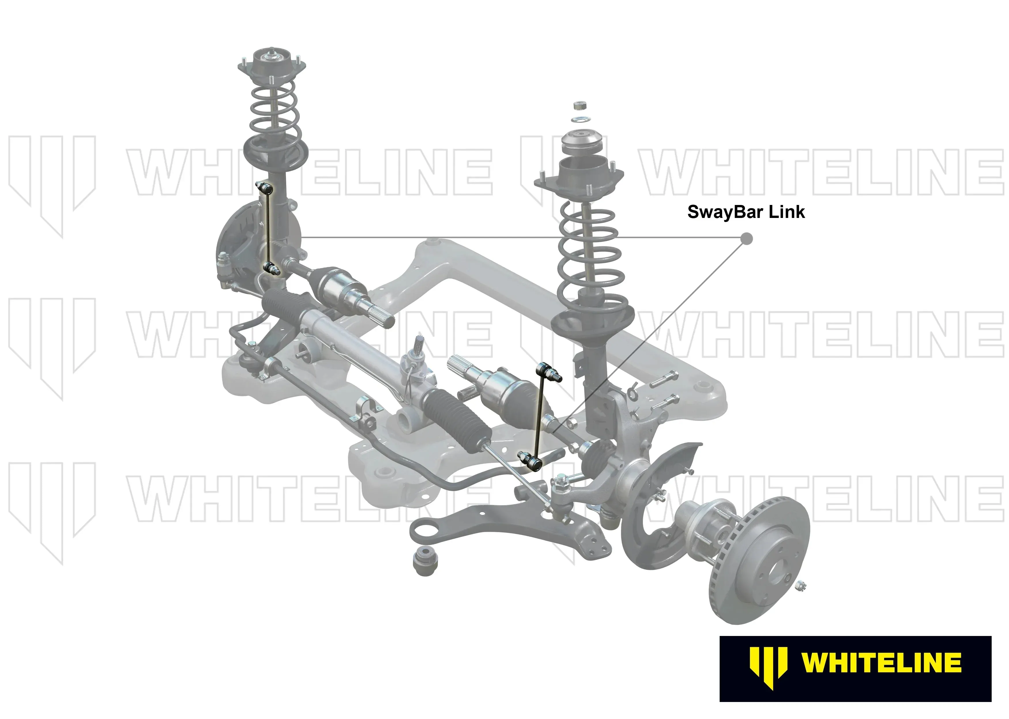 Whiteline Sway Bar End Link Kit Suzuki Swift EZ (2005-2011) [290-315mm/ 10mm Ball Stud] Front - KLC140-295