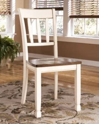 Whitesburg Dining Table and 4 Chairs with Storage